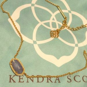 Periwinkle Kendra Scott Elisa necklace